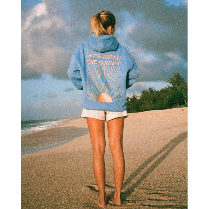 Sweater Printed Hooded Style Casual Men And Women Same Style - Magellan Fashion Shop