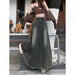 High Waist Slimming Mid Length A Line Sheath Fishtail Large Swing Skirt - Magellan Fashion Shop
