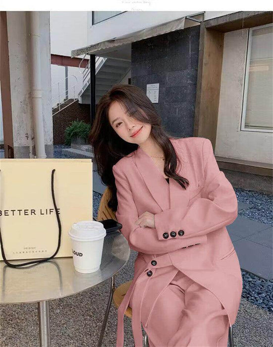 Suit Two-piece Suit Casual Small Suit Women - Magellan Fashion Shop