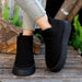 Winter Snow Boots Fashion Flat Thick-soled Cotton Shoes - Magellan Fashion Shop