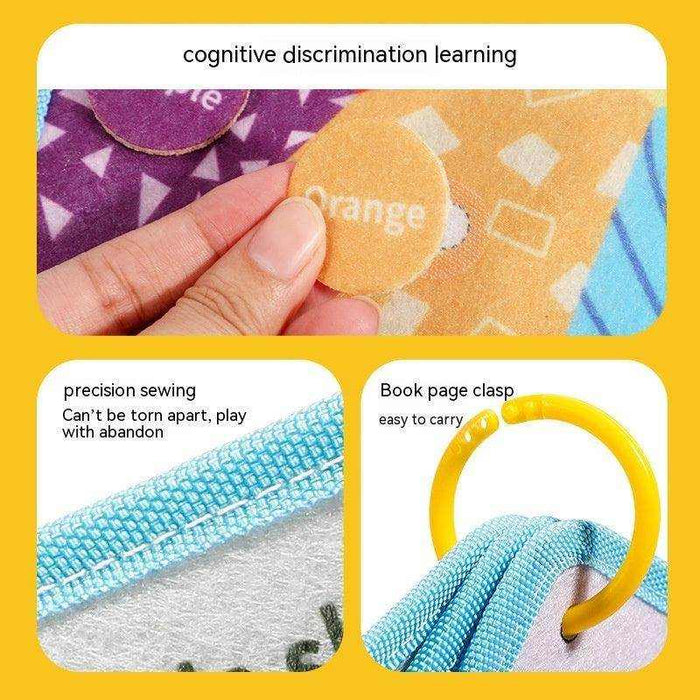 Baby Montessori Early Education Schoolbag with interactive educational toys for toddlers