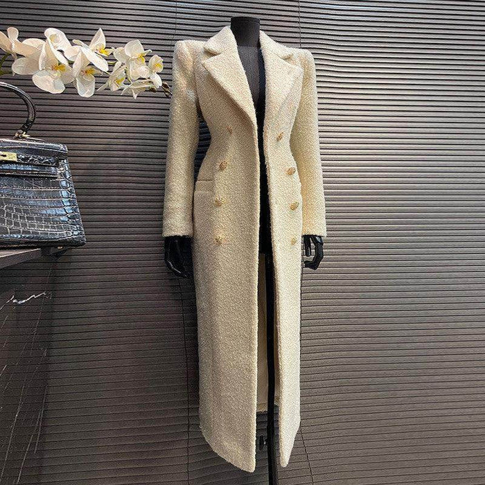Women Woolen Temperament Coat - Magellan Fashion Shop