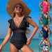 Fashion Ruffled Sleeve One-piece Swimsuit - Magellan Fashion Shop