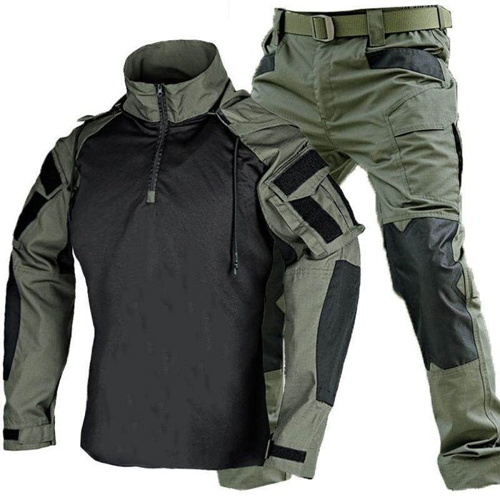 Black And Gray Industrial Attack SP2 Tactical Top Battle Suit - Magellan Fashion Shop