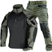 Black And Gray Industrial Attack SP2 Tactical Top Battle Suit - Magellan Fashion Shop