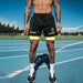 Men's Simple American Quick-drying Running Double-layer Sports Shorts - Magellan Fashion Shop