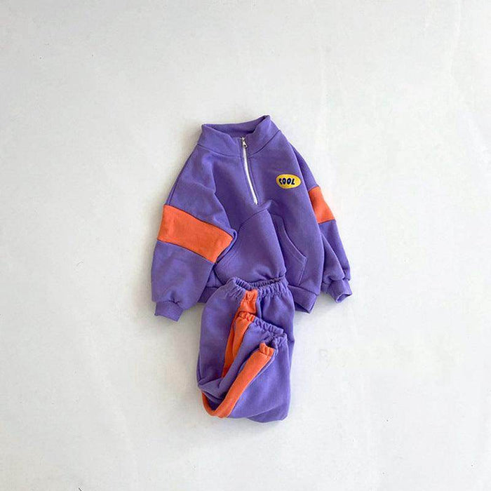 Children Toddler Baby Track Sweatpants Two-piece Set - Magellan Fashion Shop