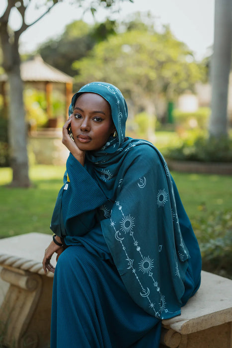 Satin Printed Hijab Printed Shawl Headscarf