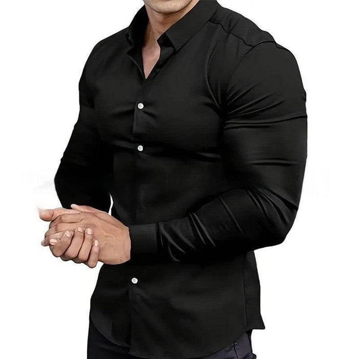 Men's Non-ironing Professional Anti-wrinkle Casual Shirt - Magellan Fashion Shop