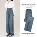 Autumn And Winter Narrow Loose Straight Jeans For Women - Magellan Fashion Shop