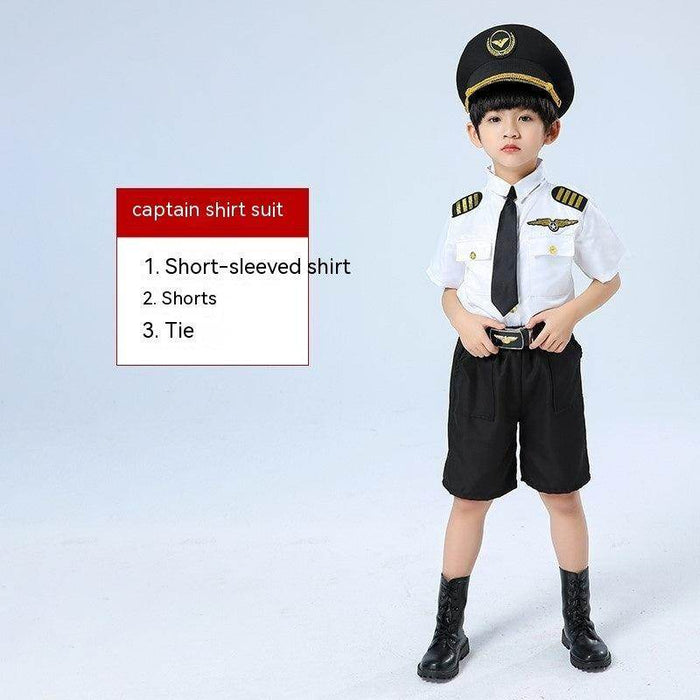 Captain Uniform Children Pilot Suit - Magellan Fashion Shop