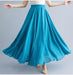 Lady Literature Plus Size Cotton And Linen Skirt - Magellan Fashion Shop