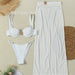Three-piece Swimsuit Banded Bikini Split - Magellan Fashion Shop