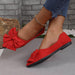 Big Bow Flat Shoes - Magellan Fashion Shop