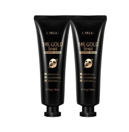 Gold Foil Snail Tear-Off Mask Hydrating - Magellan Fashion Shop