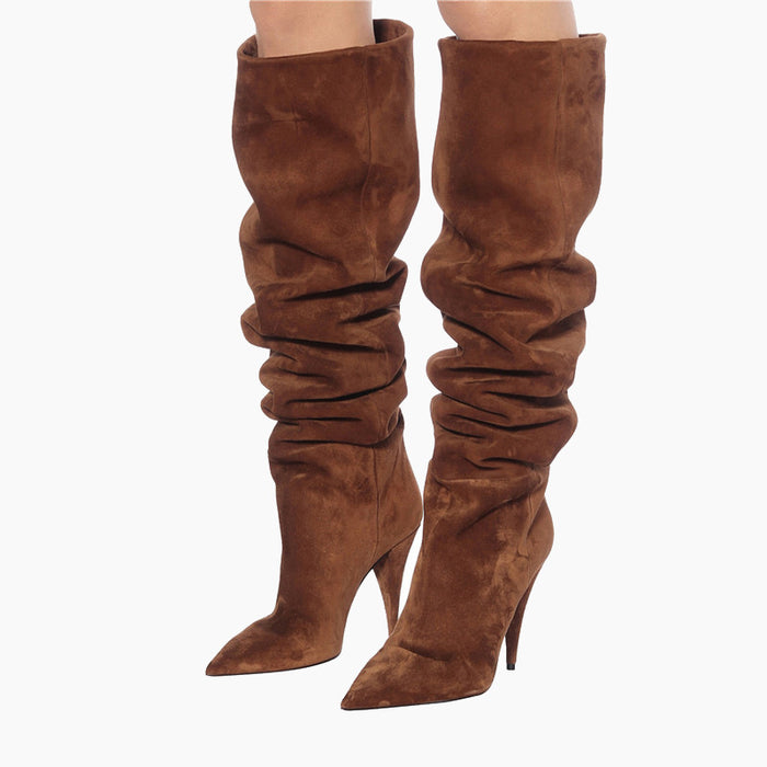 Plus Size High Leg Boot