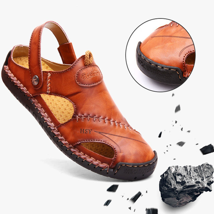 Men's Closed Toe Sandals Adjustable - Magellan Fashion Shop