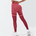Leopard Print Fitness Pants For Women High Waist Butt Lifting Seamless - Magellan Fashion Shop