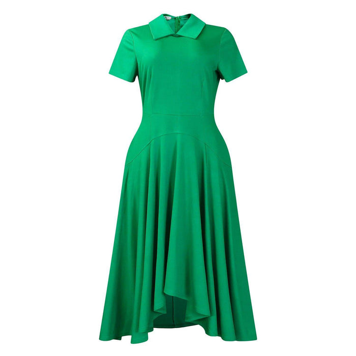 Fashion Temperament High Waist Banquet Large Swing Elegant Evening Party Africa Dress - Magellan Fashion Shop