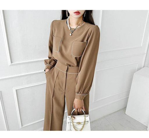 Business Fashion Women's Pants Suit - Magellan Fashion Shop