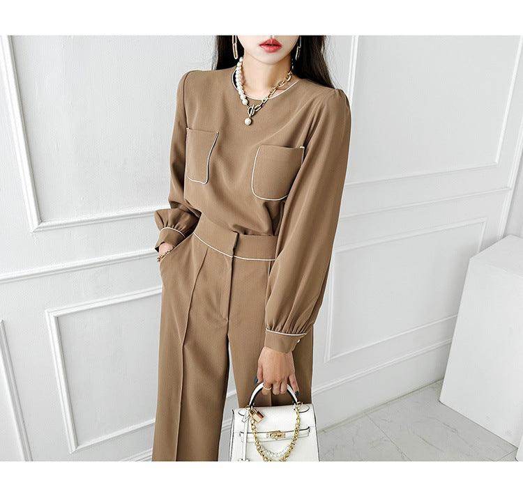 Business Fashion Women's Pants Suit - Magellan Fashion Shop