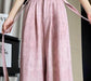 Ice Silk Tie-dyed Linen High-waisted Wide-leg Pants - Magellan Fashion Shop