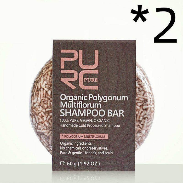 Anti-Dandruff, Oil-Control Nourishing Handmade -Flower Root And Ginger Shampoo Soap - Magellan Fashion Shop