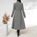 Women's Single-breasted Long-cut Coat - Magellan Fashion Shop