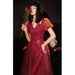 HOOR Women Luxury Puff Sleeve Backless Shiny Prom Gown - Magellan Fashion Shop