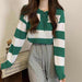 Autumn New Fashion Striped Clothes for Women – Trendy, Comfortable, and Versatile Wardrobe Essential - Magellan Fashion Shop