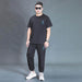 Oversized T-shirt And Trousers Two-piece Fat Casual Sports Suit - Magellan Fashion Shop