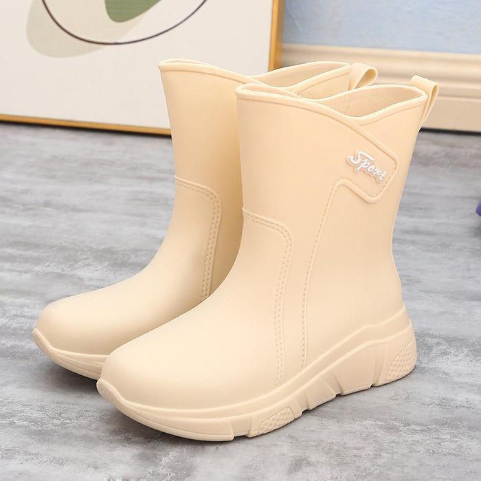 Rain Boots Ladies Kitchen Anti-slip
