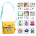 Baby Montessori Early Education Schoolbag with colorful educational toys for toddler learning and development