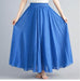 Lady Literature Plus Size Cotton And Linen Skirt - Magellan Fashion Shop