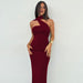 Street Style Slim-fit Long Ribbon Dress Women - Magellan Fashion Shop