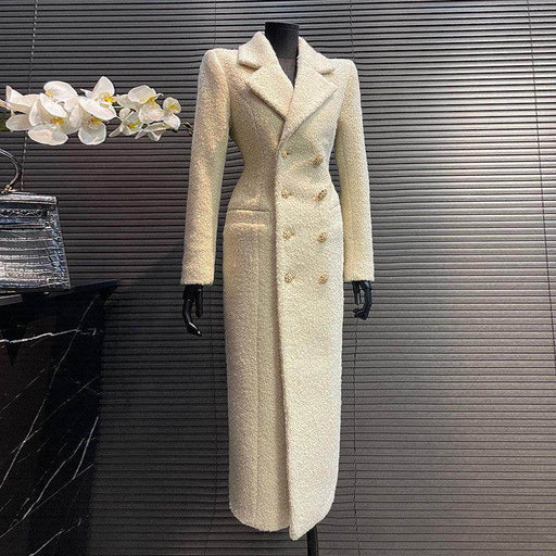 Women Woolen Temperament Coat - Magellan Fashion Shop