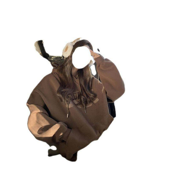 Loose Long Sleeve Small Print Top - Magellan Fashion Shop