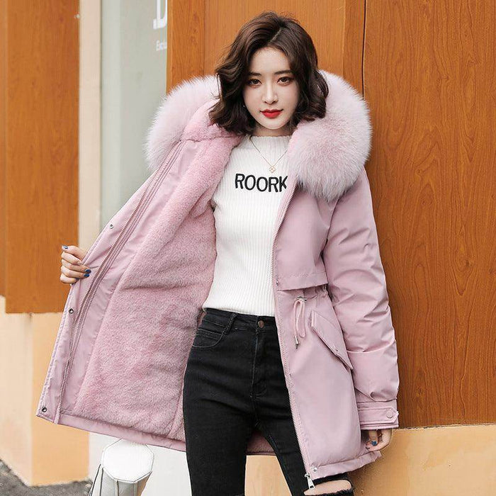 Women's Loose And Fashionable Mid-length Cotton Coat - Magellan Fashion Shop