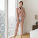 Lace-up Waist Suit Jacket Trouser Suit Women - Magellan Fashion Shop