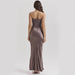 Slim Tube Top Long Dress Fashion Bandeau Backless - Magellan Fashion Shop