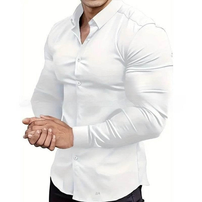 Men's Non-ironing Professional Anti-wrinkle Casual Shirt - Magellan Fashion Shop