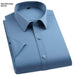 Plus Size Full Elastic Force Shirt Men's Long Sleeve - Magellan Fashion Shop