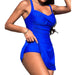 Summer Split Swimsuit Female Skirt Style Plus Size - Magellan Fashion Shop