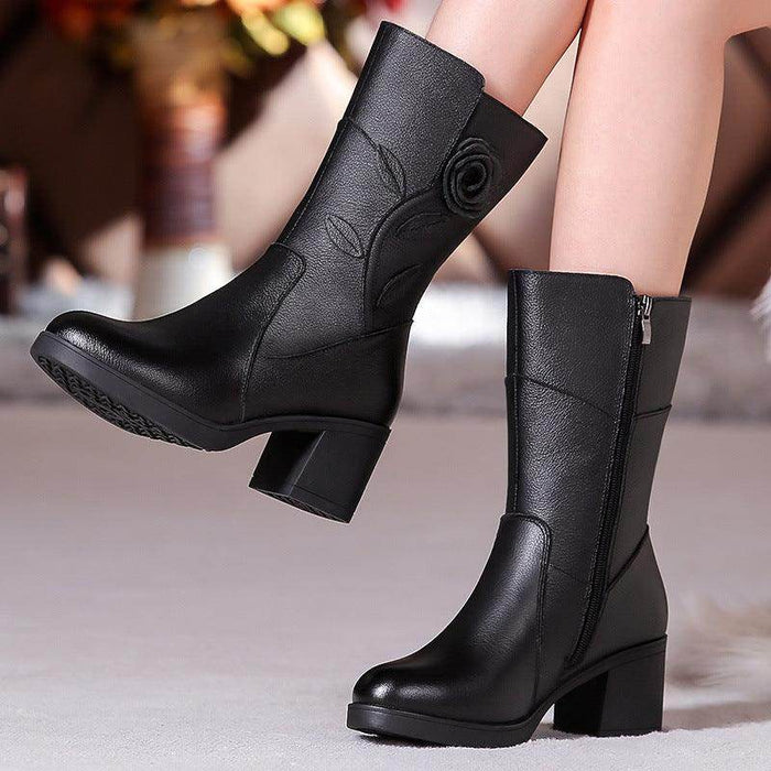 Women's Plush Warm Cotton Boots - Magellan Fashion Shop