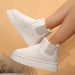 Winter Snow Boots Fashion Flat Thick-soled Cotton Shoes - Magellan Fashion Shop