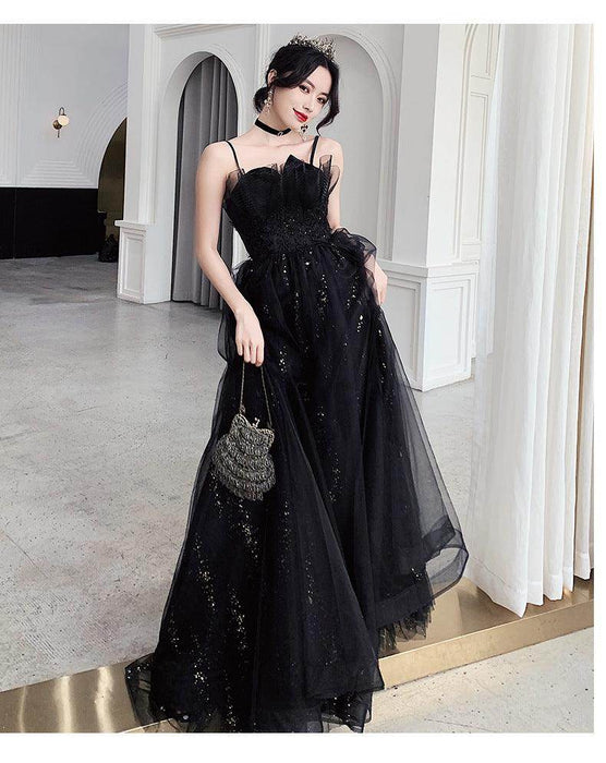 Black Evening Dress Temperamental Minority High-end - Magellan Fashion Shop