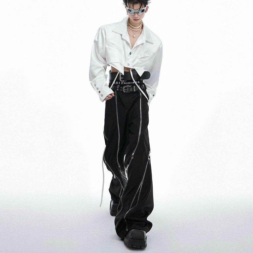 Draping Casual Trousers For Men - Magellan Fashion Shop