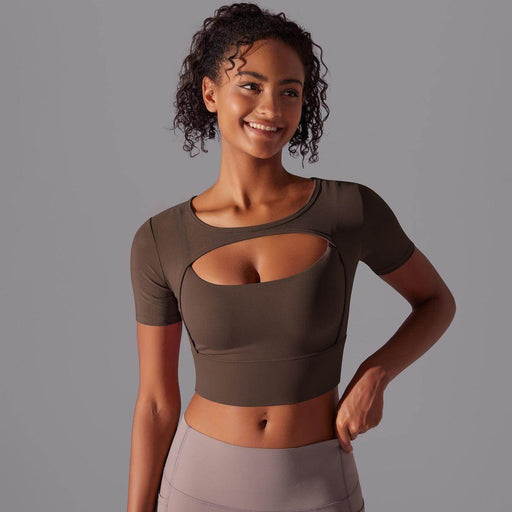 Fitness Double Layer Yoga Clothing Top Women - Magellan Fashion Shop