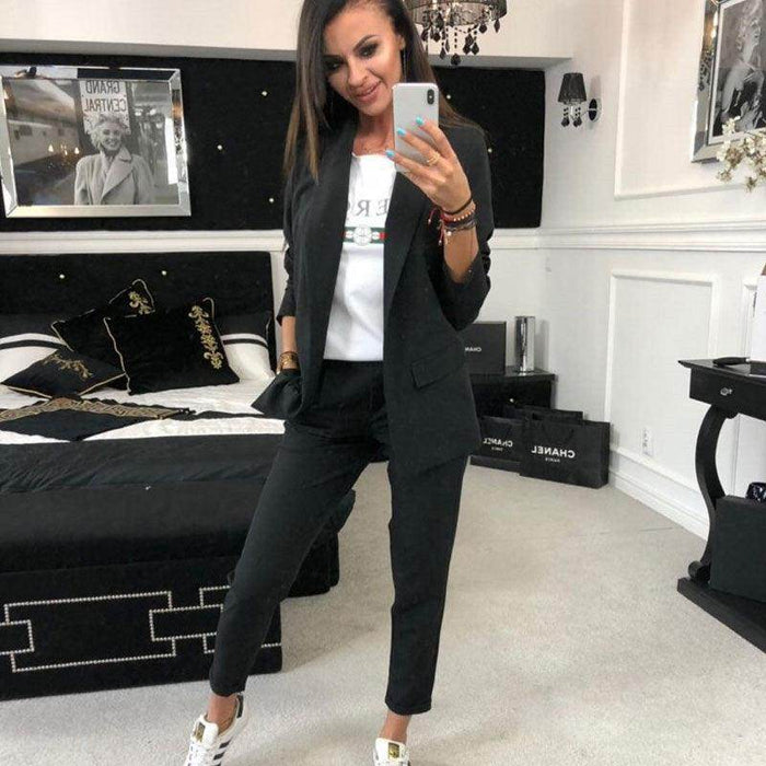 women Lapel women's suit - Magellan Fashion Shop