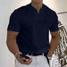 Summer Short Sleeve Shirt Men Fitness Plus Size Sports T-Shirt Elastic Cotton Pocket - Magellan Fashion Shop